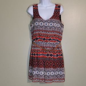 BCX Aztec Print Dress